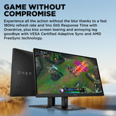 OMEN 27 inch QHD 180Hz Gaming Monitor - OMEN 27q G2
